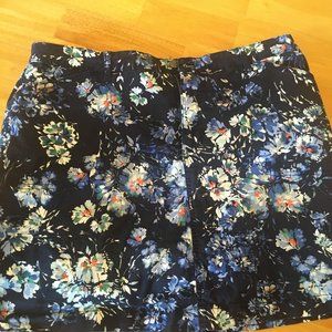 Floral skort